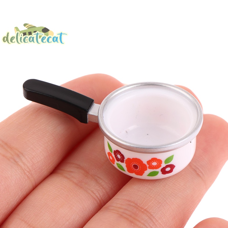 1 Mô Hình Nồi Chảo Mini Tỉ Lệ 1: 12 Trang Trí Nhà Búp Bê