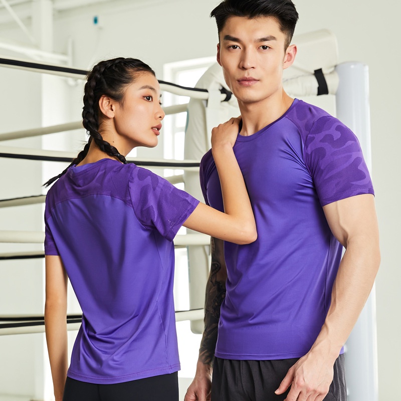 Áo Thun Thể Thao Tay Lỡ Dáng Rộng Thoáng Khí Nhanh Khô Thời Trang Mùa Hè Cho Nam