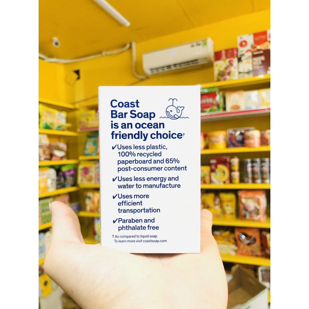 Xà Phòng Coast Mỹ Classic Scent Pacific Ocean 113g - Made In USA