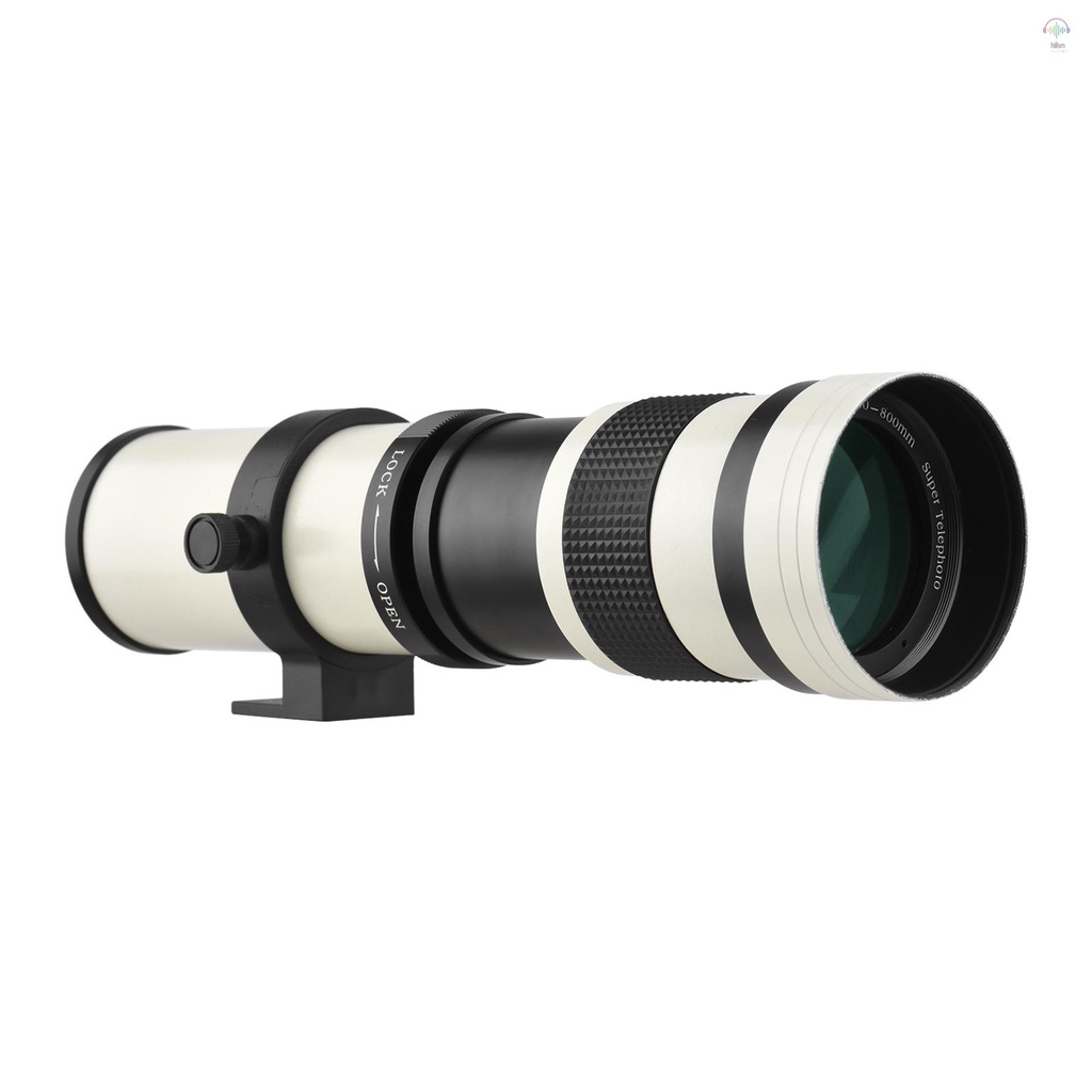 Ống kính zoom ANENG MF F/8.3-16 420-800mm T 1/4 cho máy ảnh Canon Fujifilm Olympus