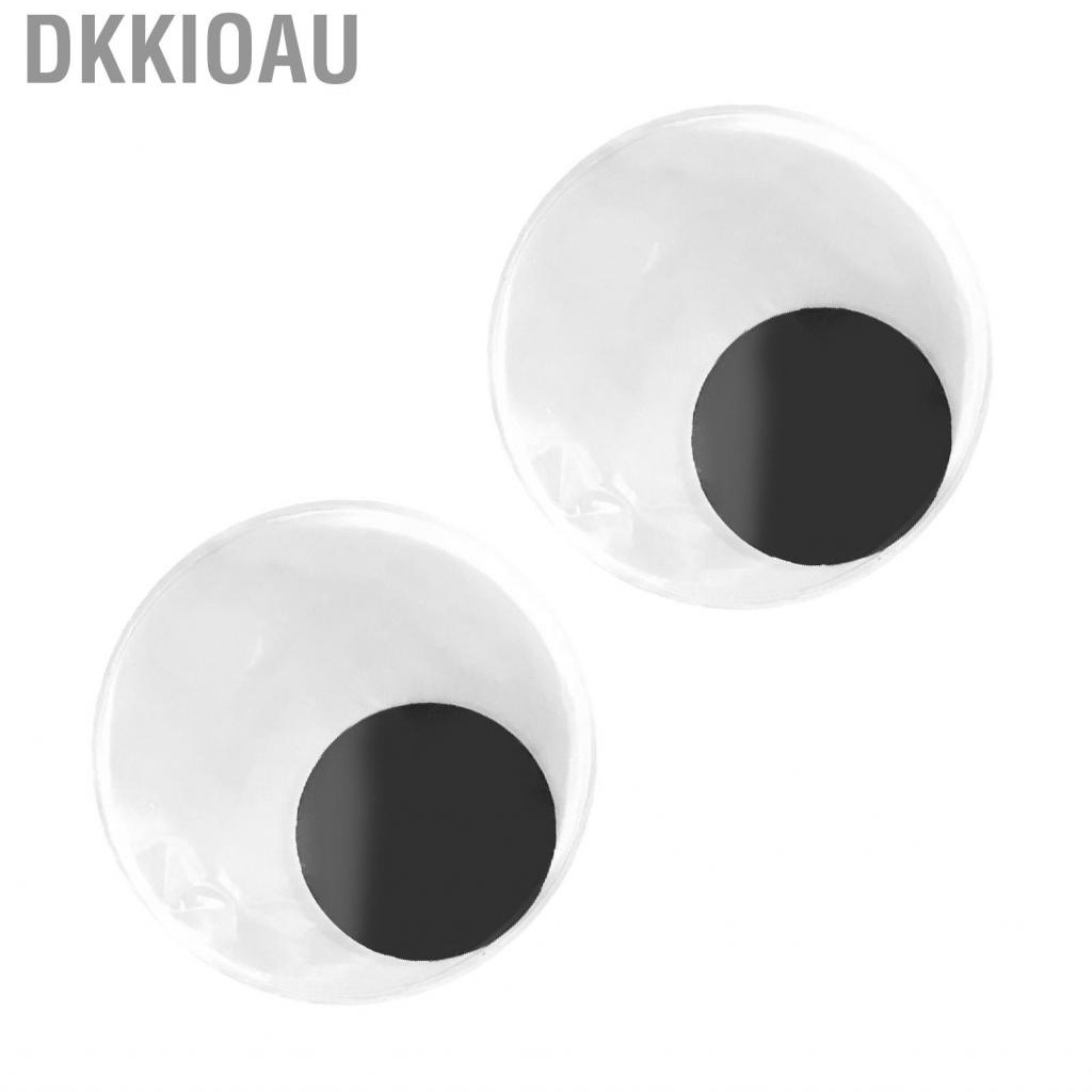 Dkkioau Wiggle Eye  Pretty Design Googly Eyes Ornament 1 Pair Resin for Fridge