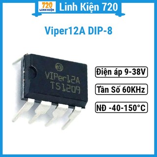 Ic chức năng Viper12A chân cắm DIP-8 chất lượng cao