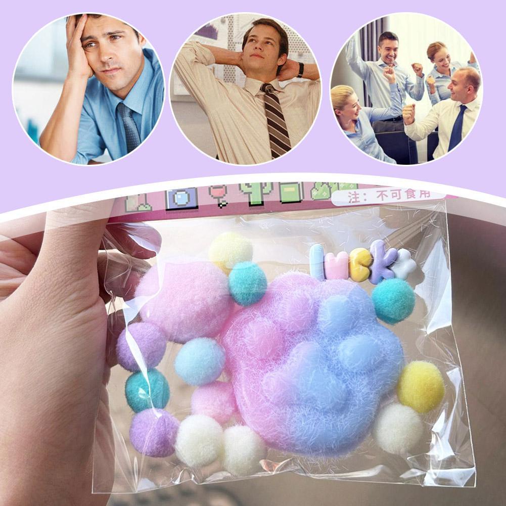 Đồ Chơi Khối Lập Phương Hình Dấu Chân Mèo Bằng Lông Nhung Kích Thước Lớn An Toàn f3u4