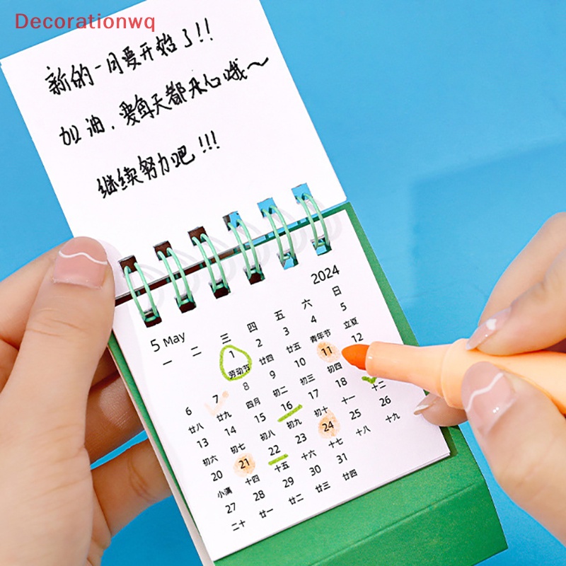 Lịch Để Bàn Mini 2024 Dùng Trang Trí Mới