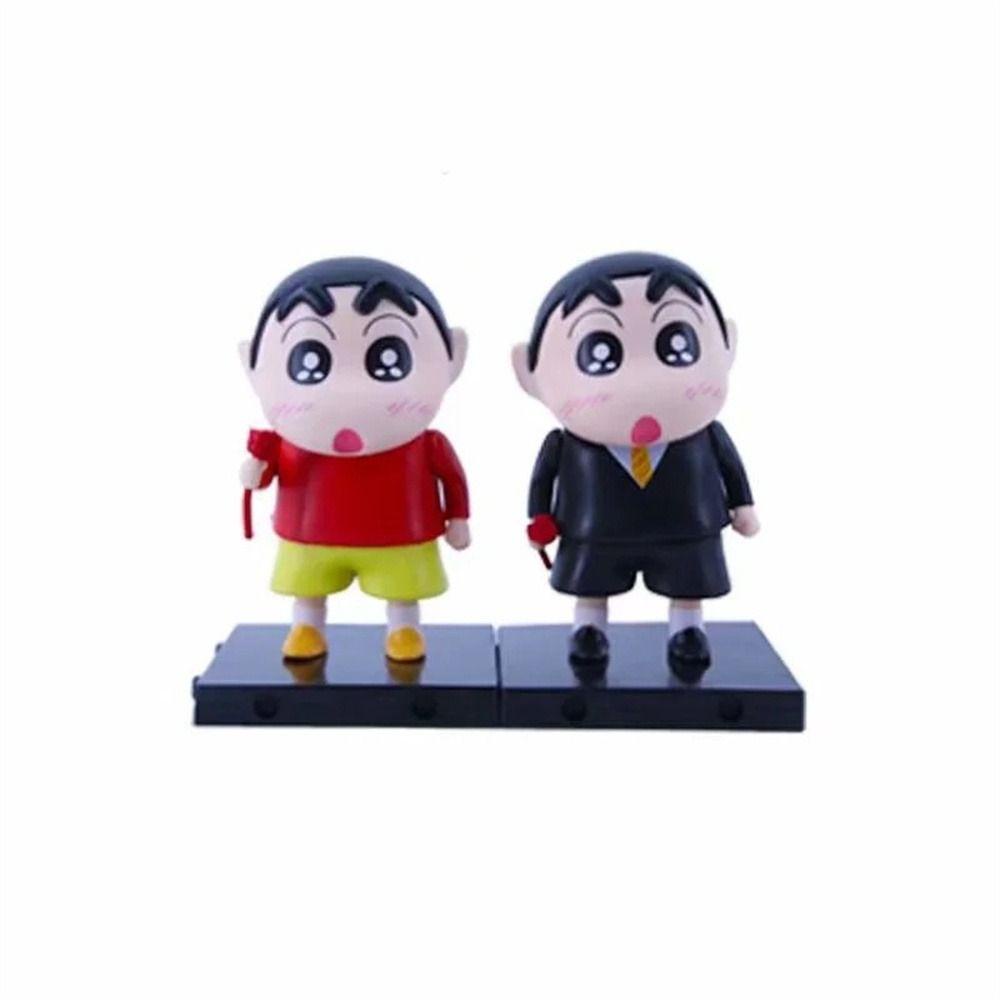 Mmluck nohara shinnosuke Đồ Chơi Mô Hình Nhân Vật Phim Hoạt Hình shin-chan Bằng pvc Làm Quà Tặng Sinh Nhật