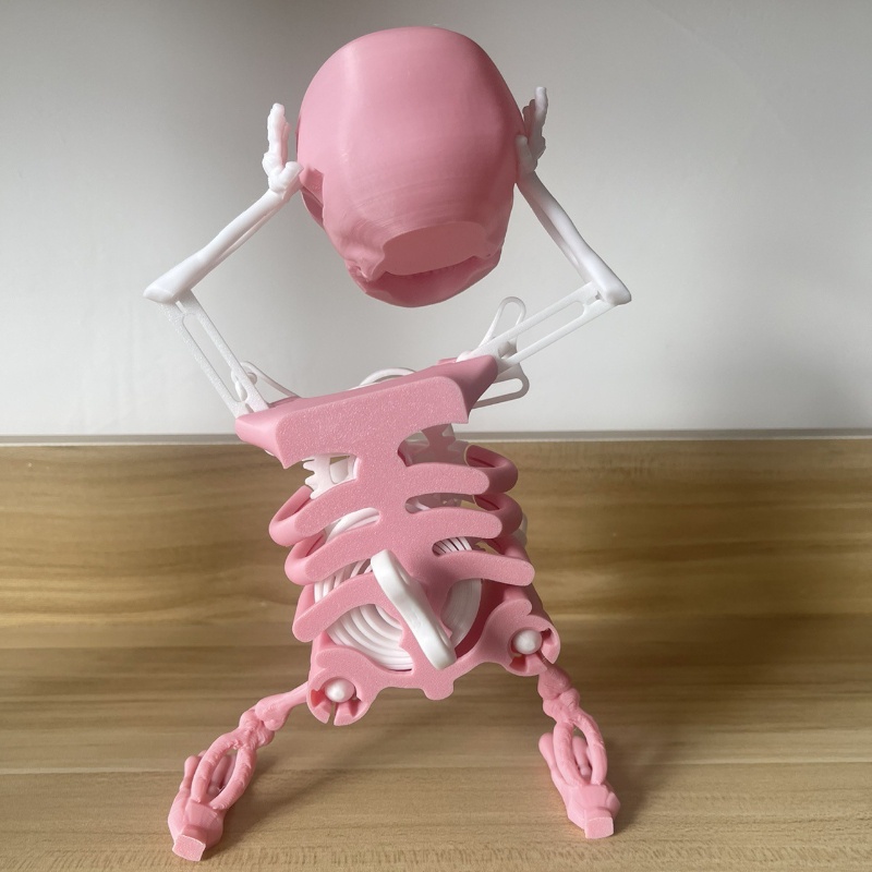 ☠️ Bộ xương nhảy múa in 3D Sử dụng đồng hồ Đồ chơi văn phòng giảm stress mới lạ, độc đáo và vui nhộn