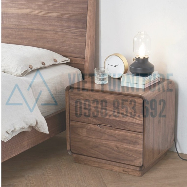 [HOT] Tủ đầu giường, Tap tủ đầu giường, Tủ đầu giường chất liệu gỗ tự nhiên 100%