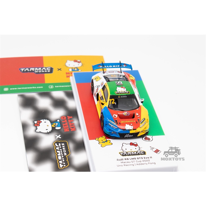 TARMAC WORKS Tarmac Mô Hình Xe Hơi r8 lms gt3 evo ii Macro gt cup 2022 Tỉ Lệ 1: 64