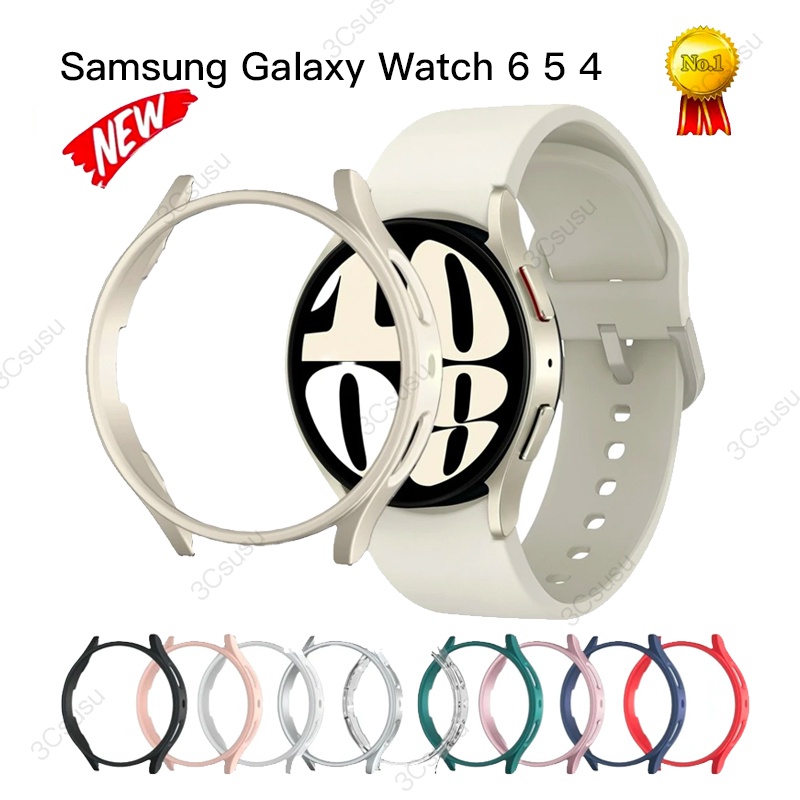 Vỏ mềm TPU cho Samsung galaxy watch 6 / 5 / 4 44mm 40mm Vỏ bảo vệ rỗng chống rơi cho galaxy watch 6 
