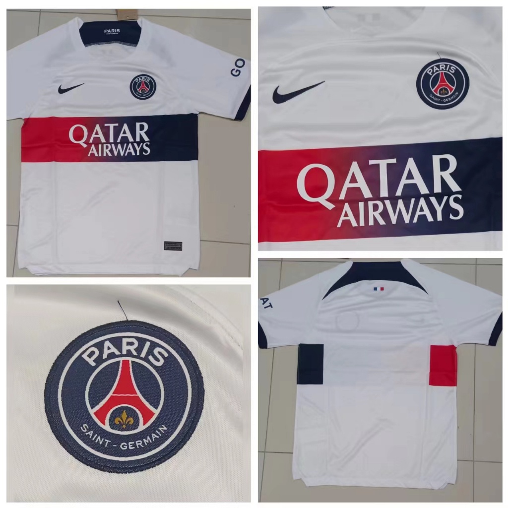 Bộ Dụng Cụ Tập Luyện Sân Nhà Gồm 2324 psg paris saint germain jersey 22 / 23 22 / 23 3D