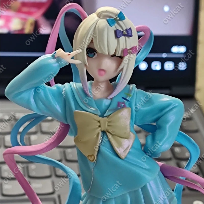Mô Hình Nhân Vật Needy Streamer Overload KAngel  17cm Virtual Uploader Idol VTuber OMGkawaiiAngel-chan Ame PVC Figure Packed in Box Model