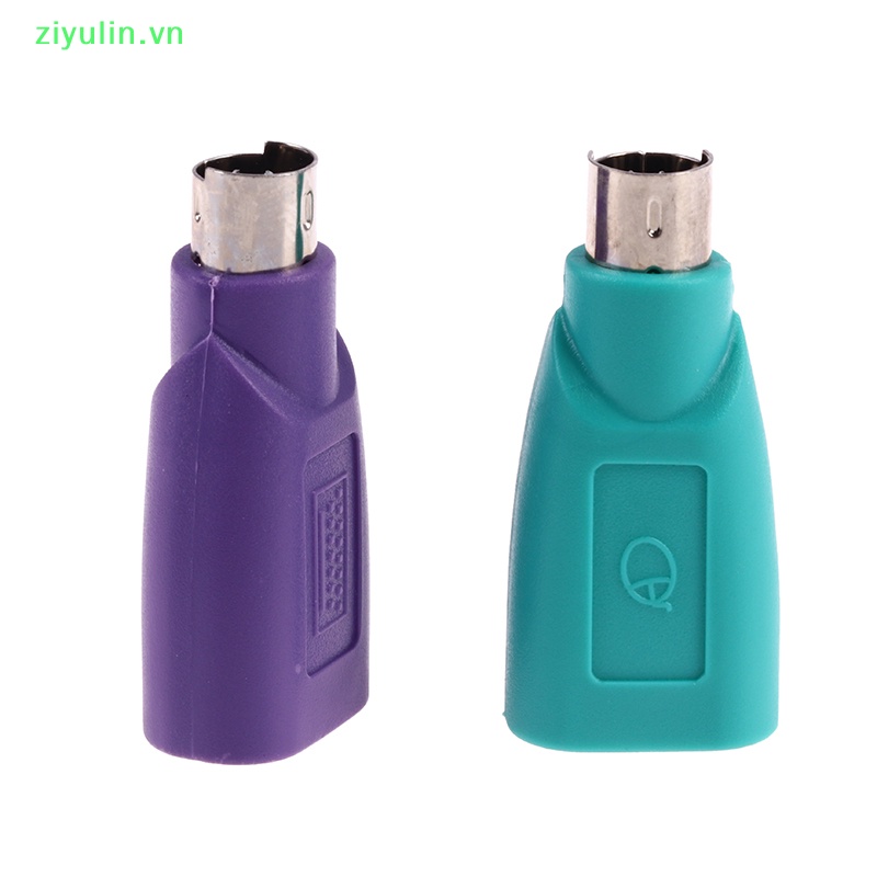 1 Cặp Đầu Chuyển Đổi Chuột Và Bàn Phím PS2 Sang PS / 2 usb