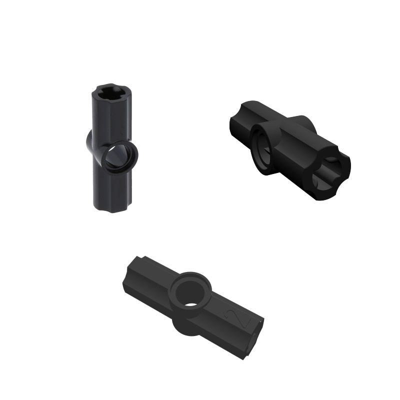 COMBO 5 Đầu Nối Technic Loại Trục Và Chốt Góc 180 Số 2 NO.540 - Phụ Kiện Đồ Chơi Lắp Ráp MOC Tương Thích Part 32034