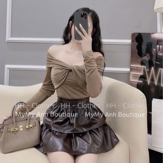 Áo nhũ qc TD chéo ngực tay dài lyiecdhtt
