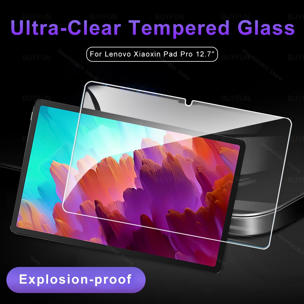 Bộ 2 Kính Cường Lực hd Cao Cấp Cho lenovo xiaoxin pad pro 12.7 xiao xin padpro xiaoxinpad 12.7 inch