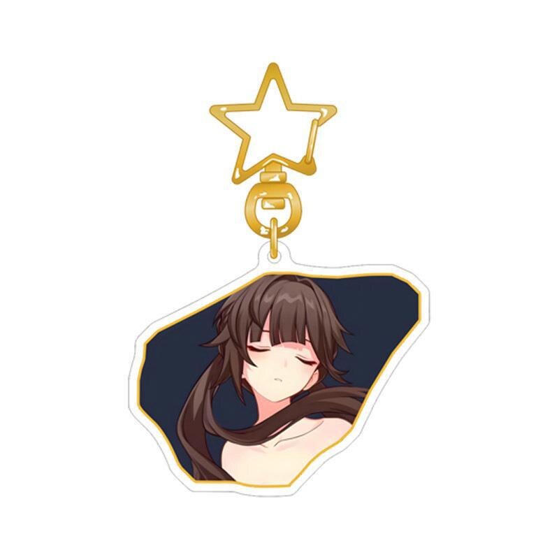 Móc khoá Honkai Star Rail Anime KeyChain Jing Yuan Sampo Kafka Himeko Phụ Kiện Trang Trí Túi xách Balo