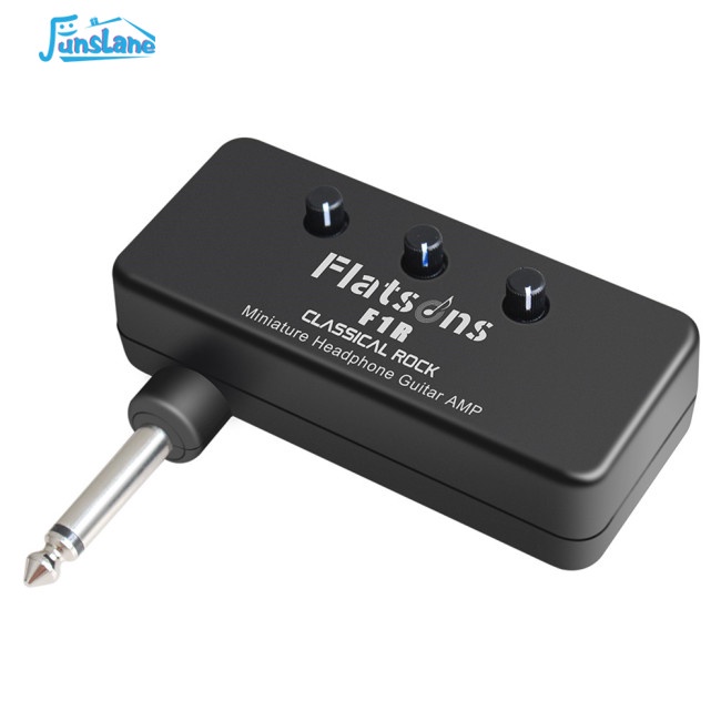 Funlane Bộ Khuếch Đại Âm Thanh Đàn guitar f1r / bass mini 6.35Mm