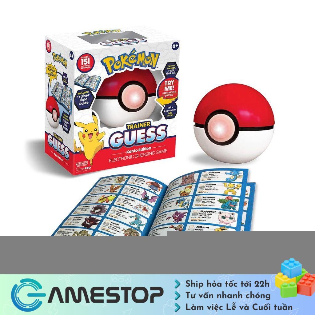 Ultra Pro Đồ chơi Pokemon Trainer Guess Kanto Edition Electronic Guessing Game POKUP01