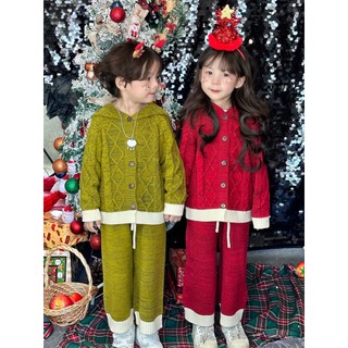 Hàng mới về mới áo sweater tay dài phong cách giáng sinh cho bé thẻ