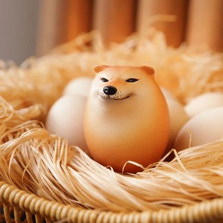 Đồ Chơi Nắn Bóp Đàn Hồi Giảm Stress Hình Chú Chó shiba inu