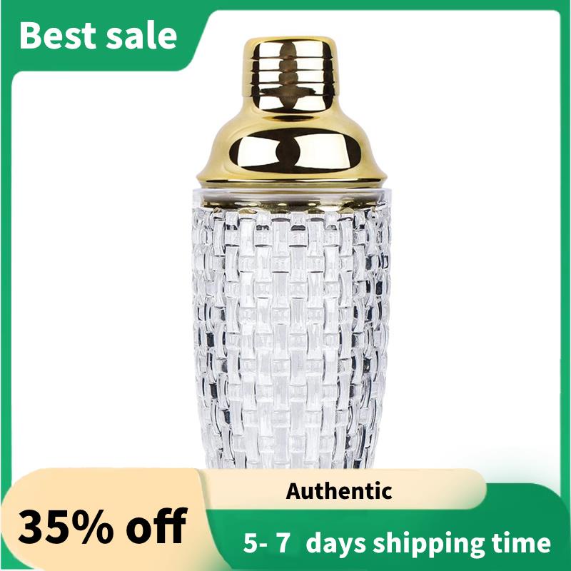 Bộ Bình Lắc cocktail Bằng Thủy Tinh 13oz