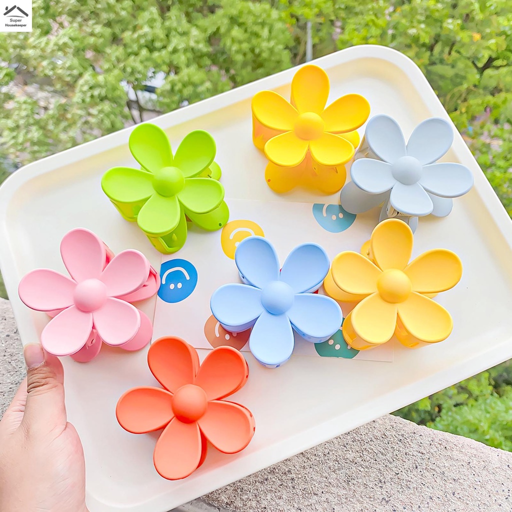 Kẹp Tóc Hình Cá Mập Đính Hoa Dễ Thương