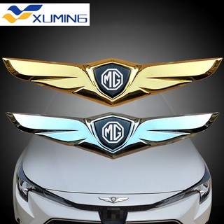 Miếng dán kim loại trang trí mui xe hơi hình cánh thiên thần cho mg mg 5 6 zs
