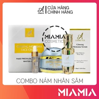 Combo Kem Face Nám A Cosmetics + Serum Nám A Cosmetics Mỹ Phẩm Phương Anh Chính Hãng