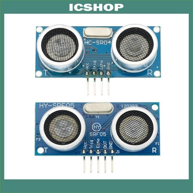 Mô-Đun cảm biến đo khoảng cách sóng siêu âm HC-SR04 SR04 4Pin HY-SRF05 SRF05 5Pin 2020
