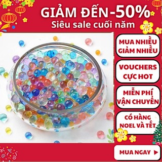 Hộp hạt nở to màu sắc trang trí kèm thú - Hạt nở màu sắc đồ chơi cho trẻ em , Aplusmart
