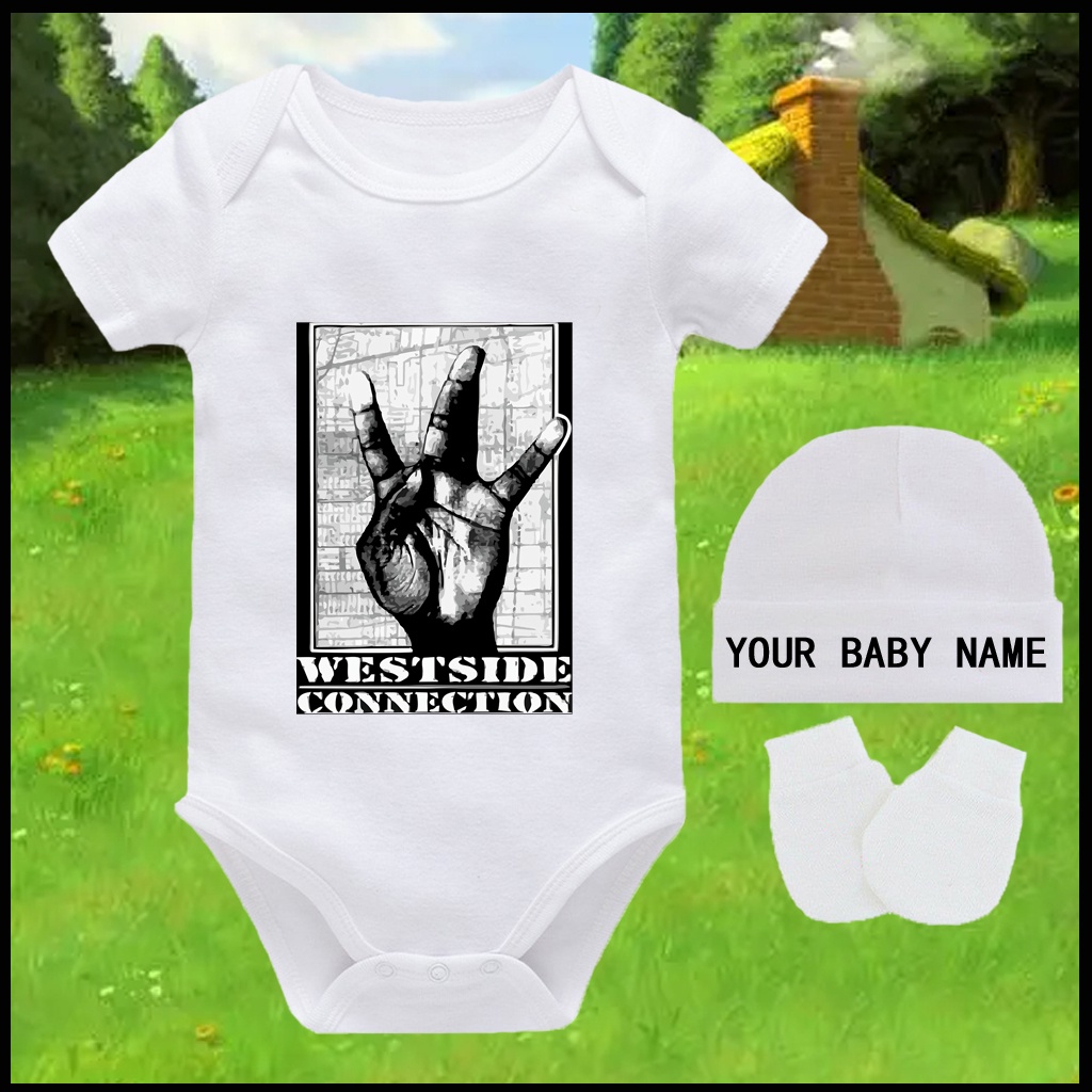 Áo liền quần Kimono cho bé sành điệu hoàn hảo cho bé gái hoặc bé trai Tên có thể tùy chỉnh