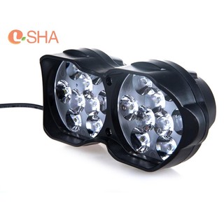 1 đèn pha led 18 bóng 40w siêu sáng chất lượng cao cho xe hơi xe máy