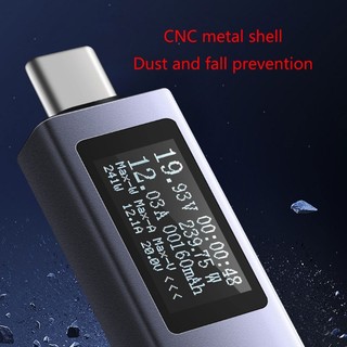 Yao KOWSI USB C Meter Voltage Current Tester USB Checker Phone Charging Detector