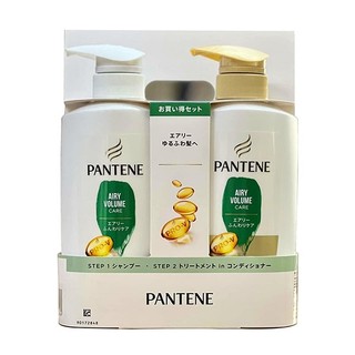 Cặp gội xả Pantine Pro-V Nhật bản màu xanh lá- Dưỡng tóc suôn mượt, bồng bềnh (Gội 270ml + Xả 270ml) - Ohayo Shop Japan