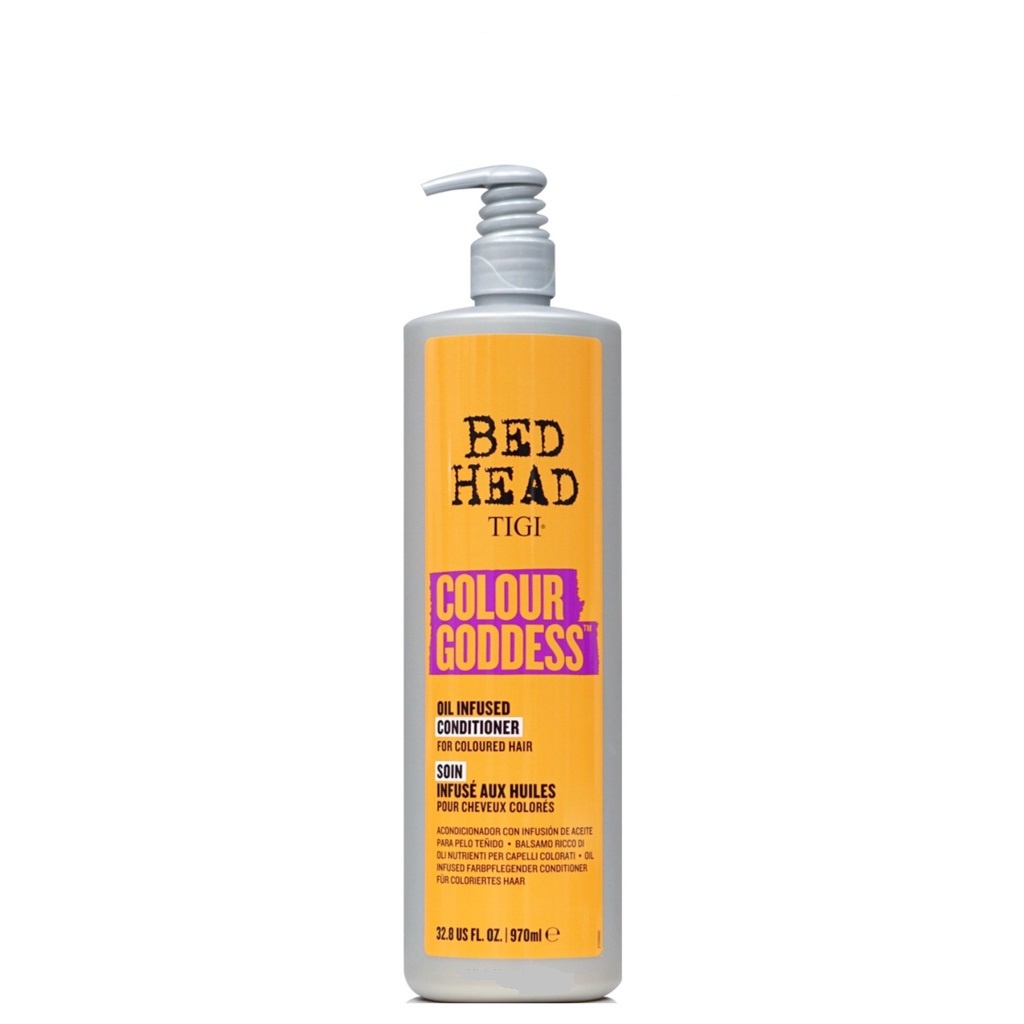 Dầu xả chăm sóc tóc nhuộm TIGI Bed Head Colour Goddess 970ml