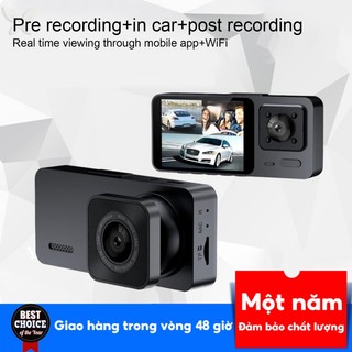 Camera hành trình dvr 3 kênh fhd 1080p cho xe hơi
