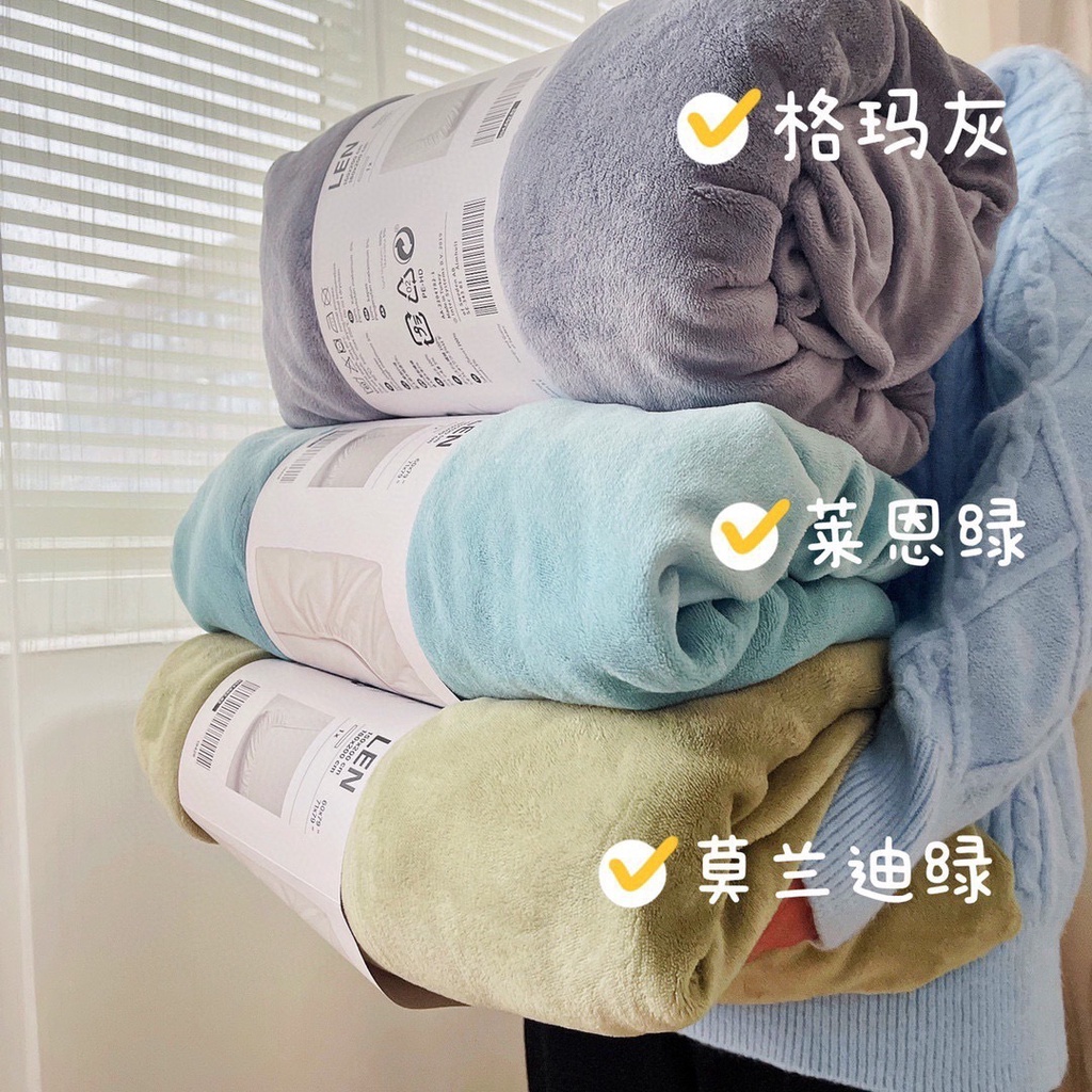 【Ten Beans】Ga trải giường mùa đông Tấm trải giường bảo vệ Vỏ bọc nệm nhung sữa Vỏ bảo vệ đơn giản 5 