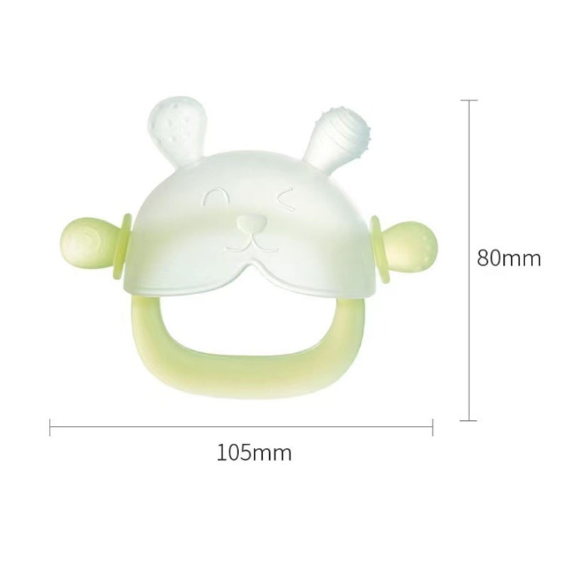 Beibeiyin Thanh silicone Ngậm Mọc Răng An Toàn Cho Bé