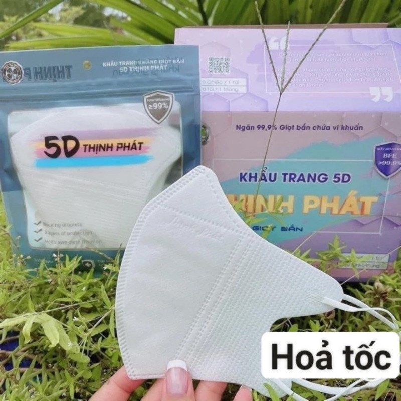 Thùng 200 Chiếc Khẩu Trang 5D Mask Thịnh Phát Cao Cấp