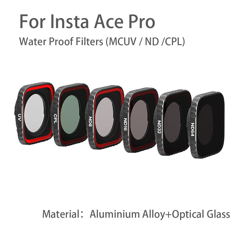 Dành Cho Insta360 Ace Pro Bộ Lọc Chống Thấm Nước Cho Insta360 Ace Pro Kính Cho Insta360 Ace Pro Phụ 