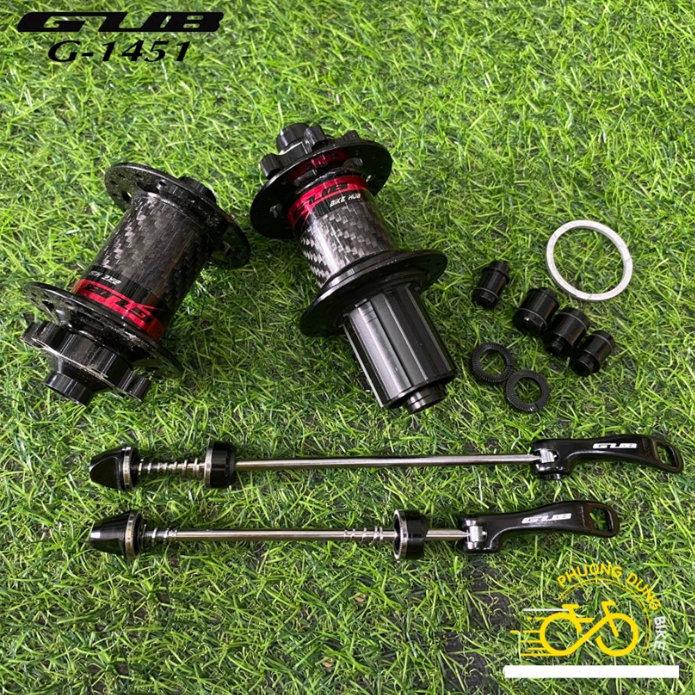Moay ơ (Đùm) Hub Carbon xe đạp GUB G1451 32 Lỗ (Phanh đĩa) - Cối nỗ