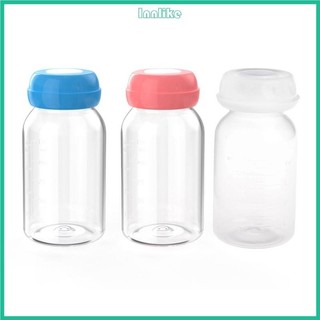 INN 125ml Transparent Milk Storage Bottle Breast Milk Water Juice Drinking Cup