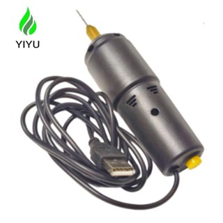 YIYU Máy khoan điện Mini, Máy khoan cầm tay 5 mũi khoan, Dụng cụ đục lỗ nhỏ bằng gỗ USB Máy khoan điện cầm tay Làm đồ trang sức