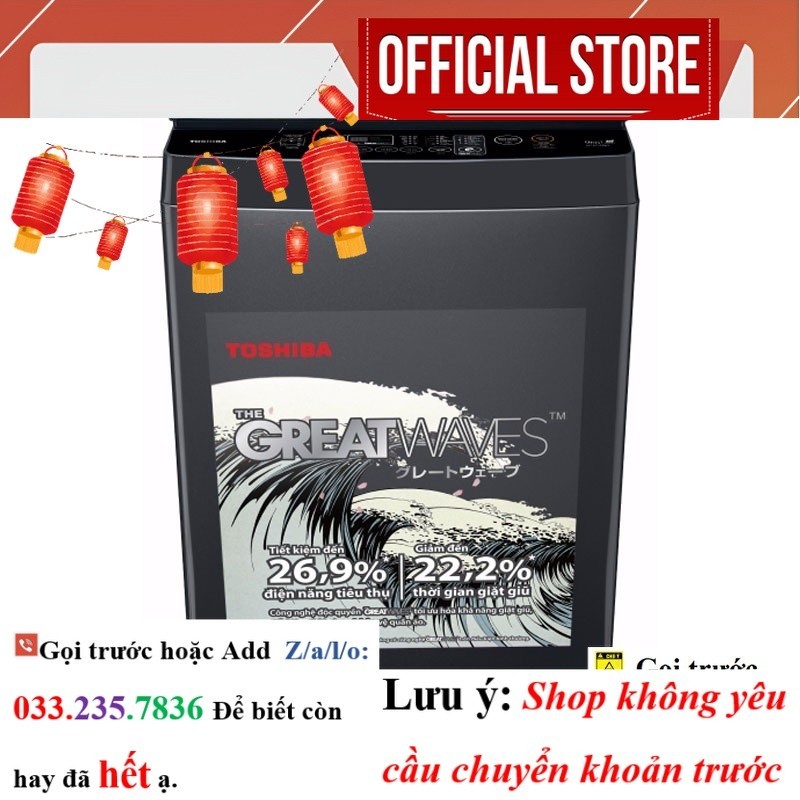 Máy giặt Toshiba 10Kg AW-M1100PV(MK) <NeW>