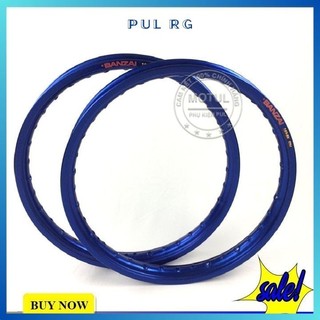 Bộ niềng nhôm size 1.4/17 vỏ 70 banzai thái lan cao cấp cho xe máy