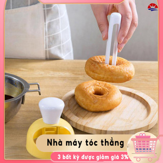 1 bộ bánh donut khuôn diy khuôn làm bánh nướng máy nướng món tráng miệng máy cắt bánh mì máy làm bánh donut khuôn dụng cụ nhà bếp khuôn nướng bánh