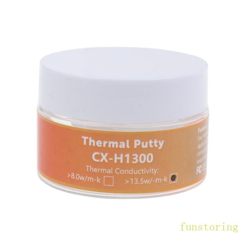 Fun CX H1300 Thermal Putty GPU Card đồ họa Tấm giữ nhiệt Mỡ không dẫn điện