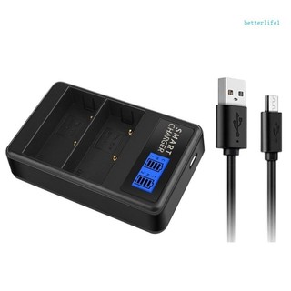 Btm blh1 lcd sạc đôi pin camera cho olympus em1 markii em1-2 em1 mark 2 em1 pin camera usb charg