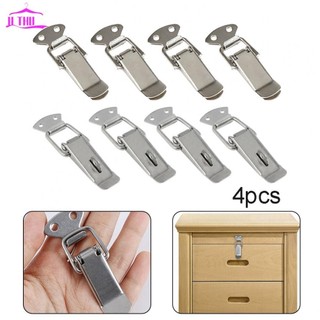 【UTHU】Stainless Steel Toggle Locking Clamps 4PC Lockable Latch Handles for Boxes