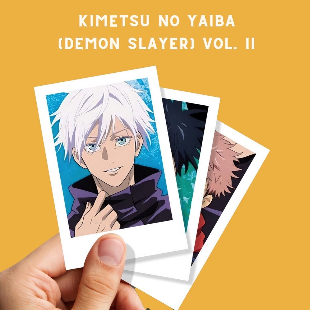 Card Anime / Manga ᴅᴇᴍᴏɴ sʟᴀʏᴇʀ Vol. II - Cán Màng Nhám Chống Xước 2 Mặt